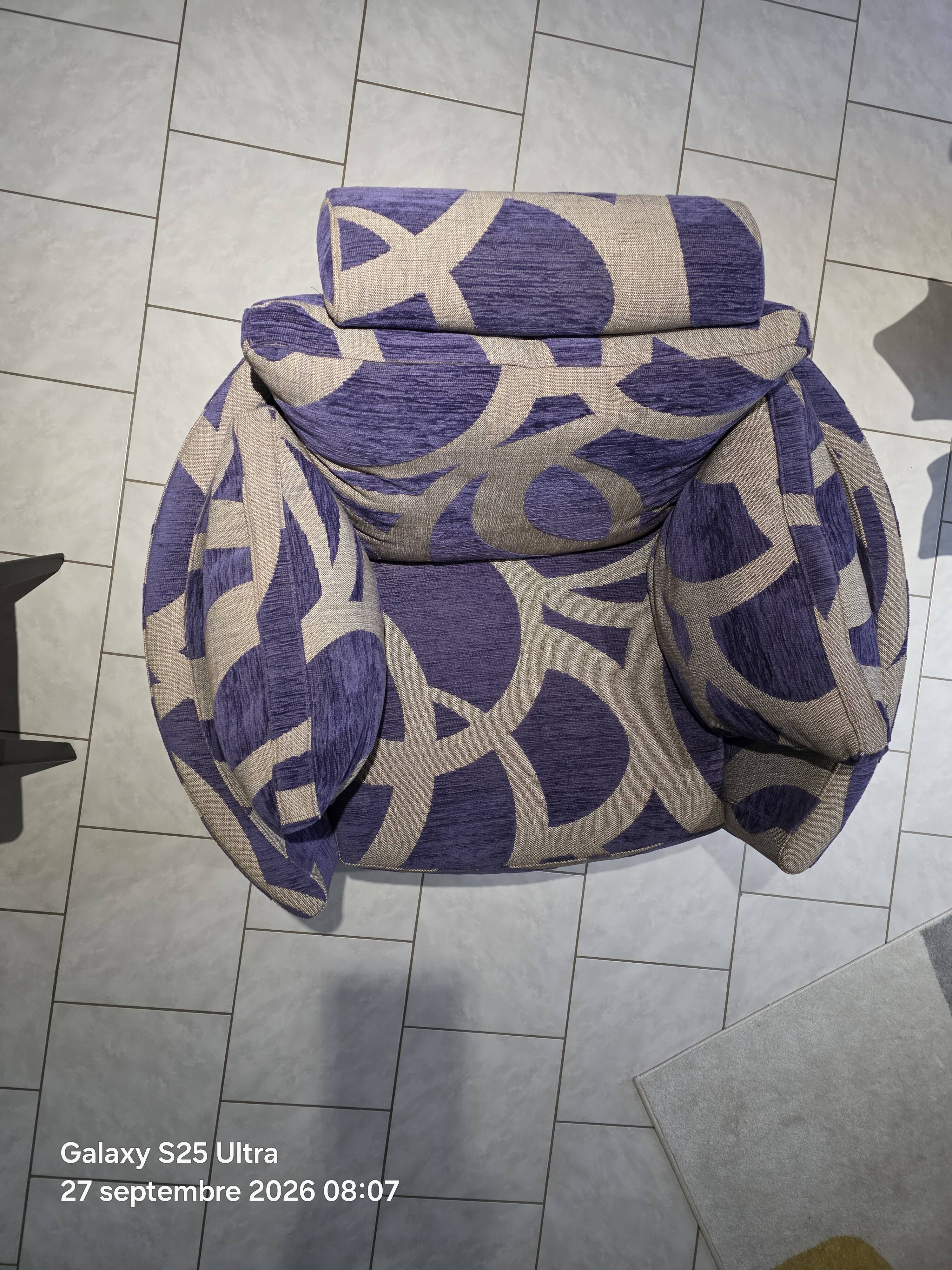Designer armchair