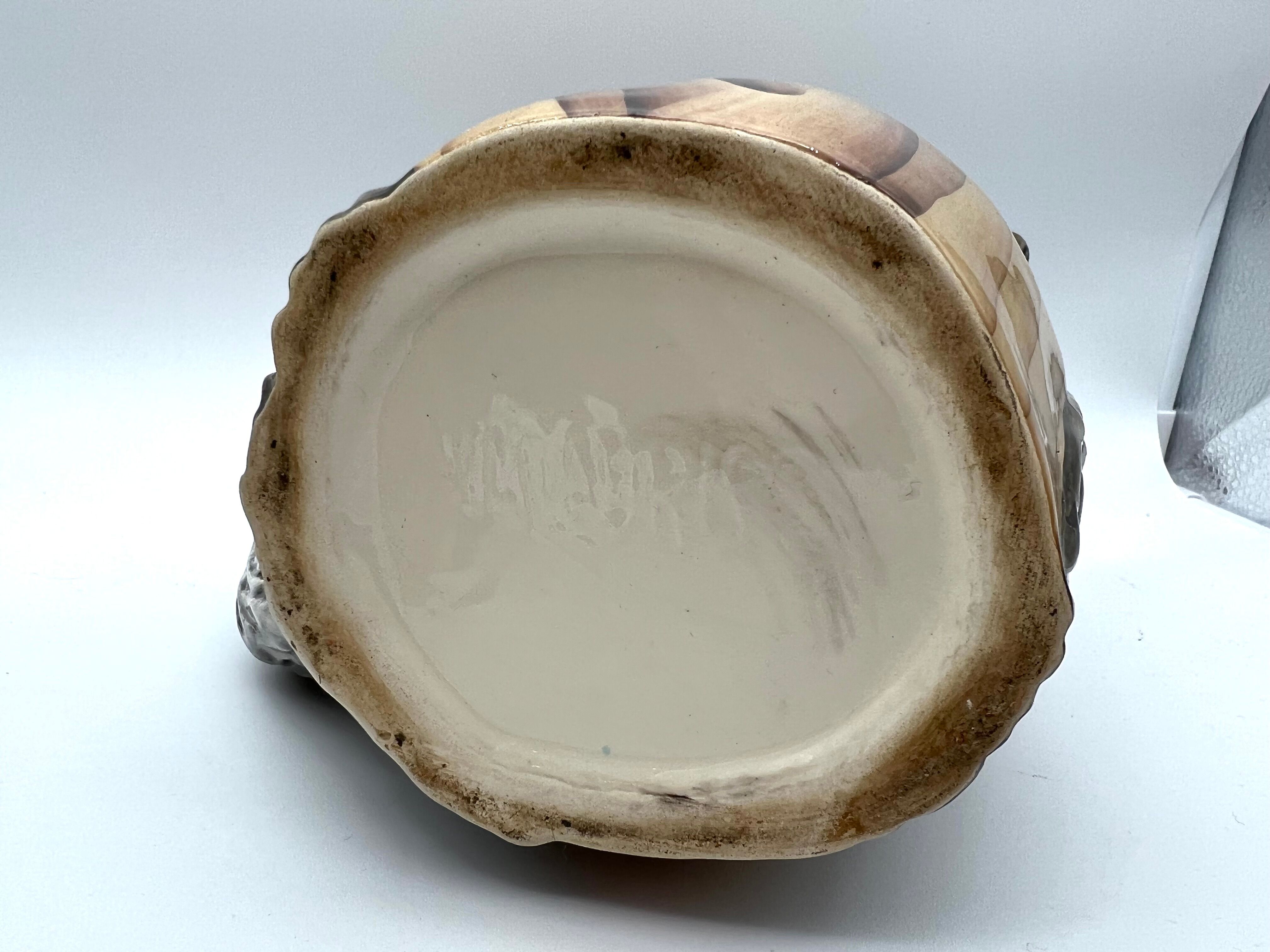 Vintage Vallauris Tea Service in Faux Bois by Grandjean-Jourdan