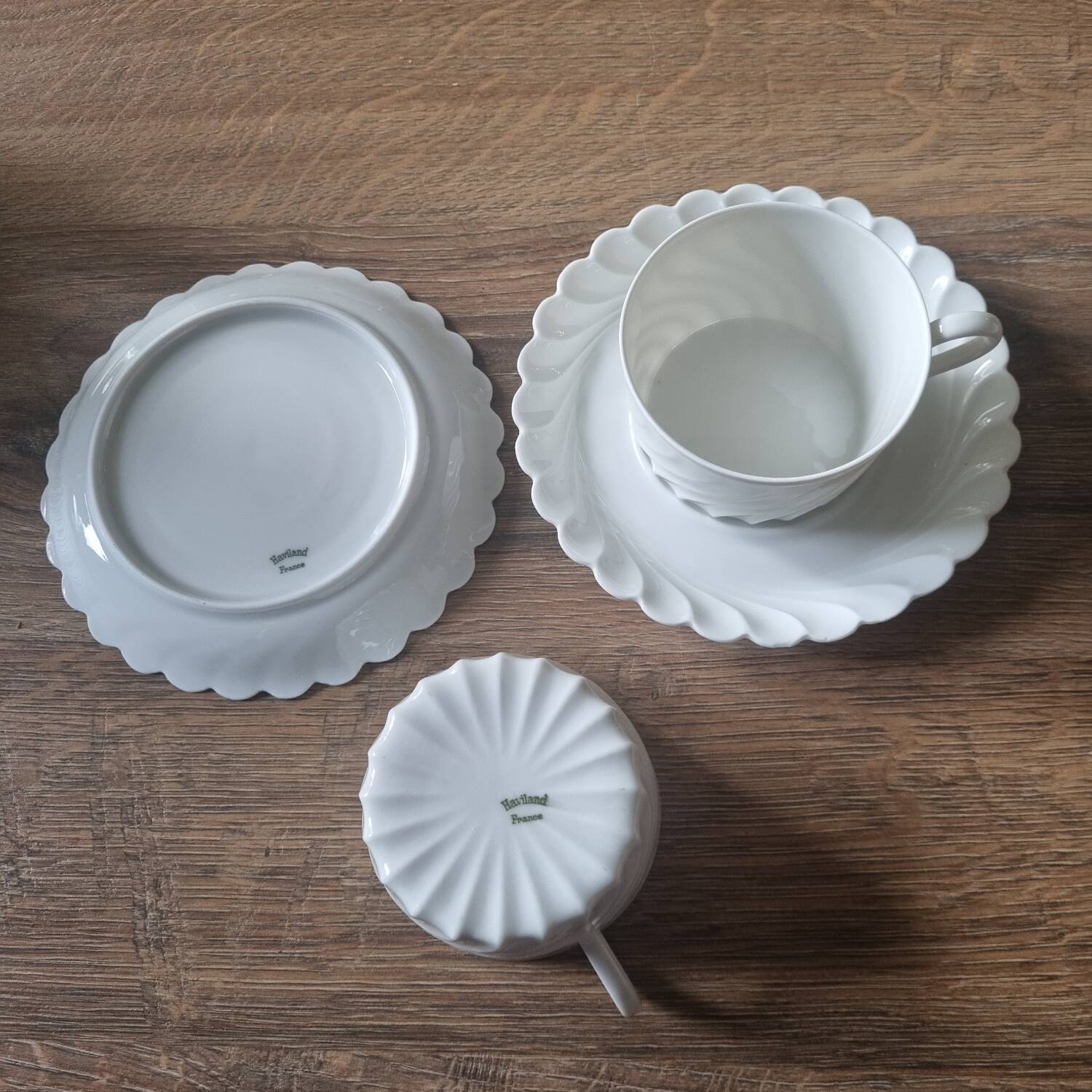 Coffee pot, Haviland breakfast duo service