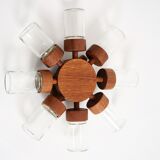Scandinavian teak spice wheel digsmed 1964