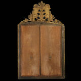Golden wood regency mirror, 18th century
