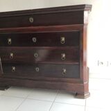 Louis Philippe mahogany chest of drawers