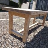 Beech farmhouse table