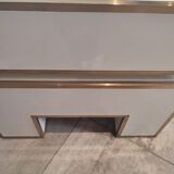 Set of 2 bedside tables by Alain Delon for Maison Jansen, 1975