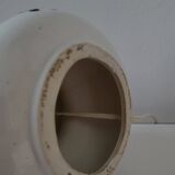 Vintage Fat lava tafellamp met bruintinten, jaren 1970