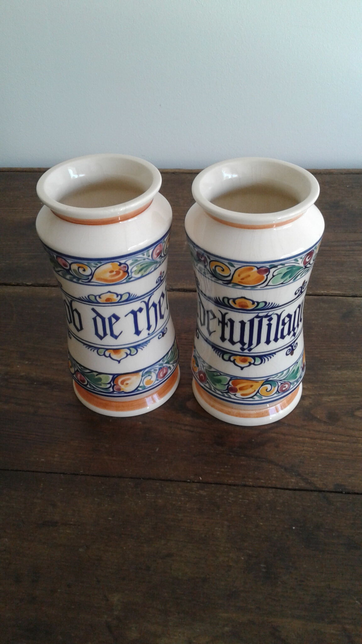 Pots d'apothicaire