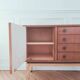 Low buffet / Vintage MDK sideboard renovated in teak, 1960s