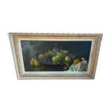 Oil on canvas from the 50