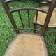 Canned bistro chairs