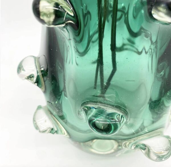 Vase « OVNI II » XXL en verre de Murano – Années 1970