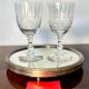 2 verres à eau Baccarat m. Richelieu