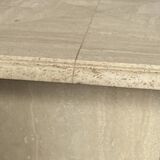 Travertine coffee table, stone table