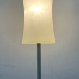 Vintage metal and glass touch lamp