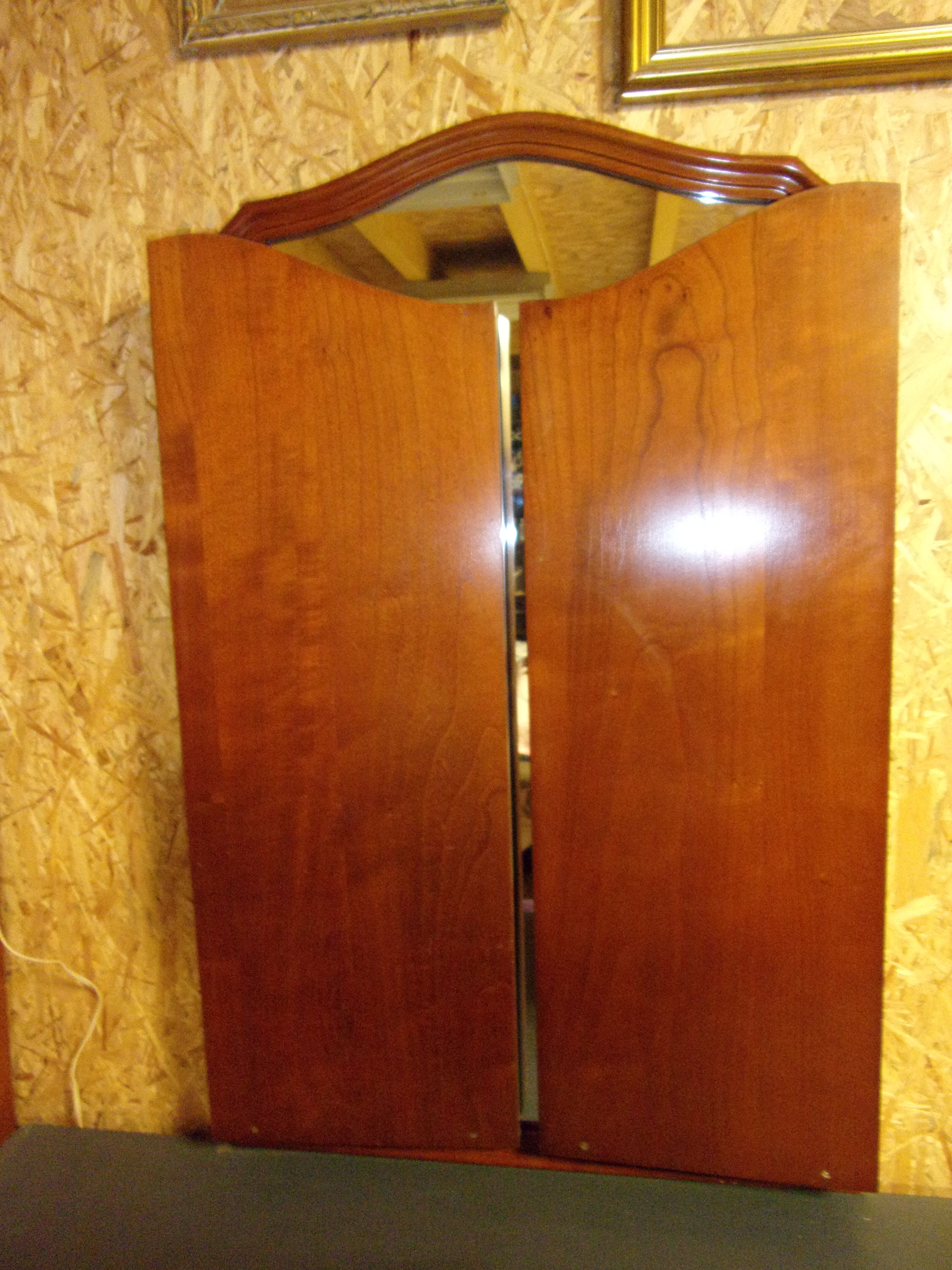 Old cherry mirror 88x103cm