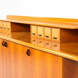 Mid-Century "Seven" Credenza by Luigi Saccardo for Gasparello, Italy ( Top part is not attached)