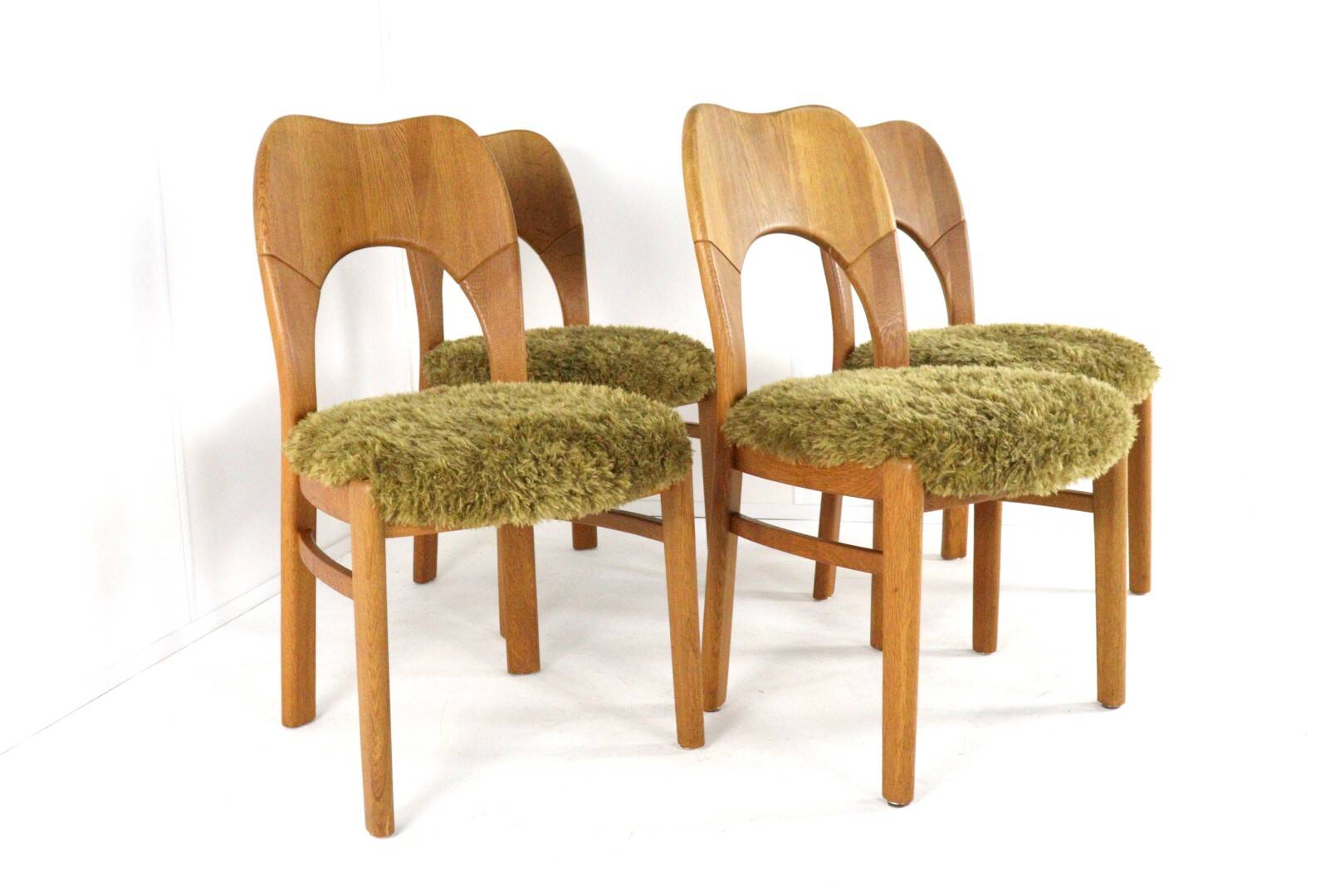 4 chaises de salle à manger en chêne 'Seest'