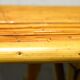 Table et chaise en rotin et bambou