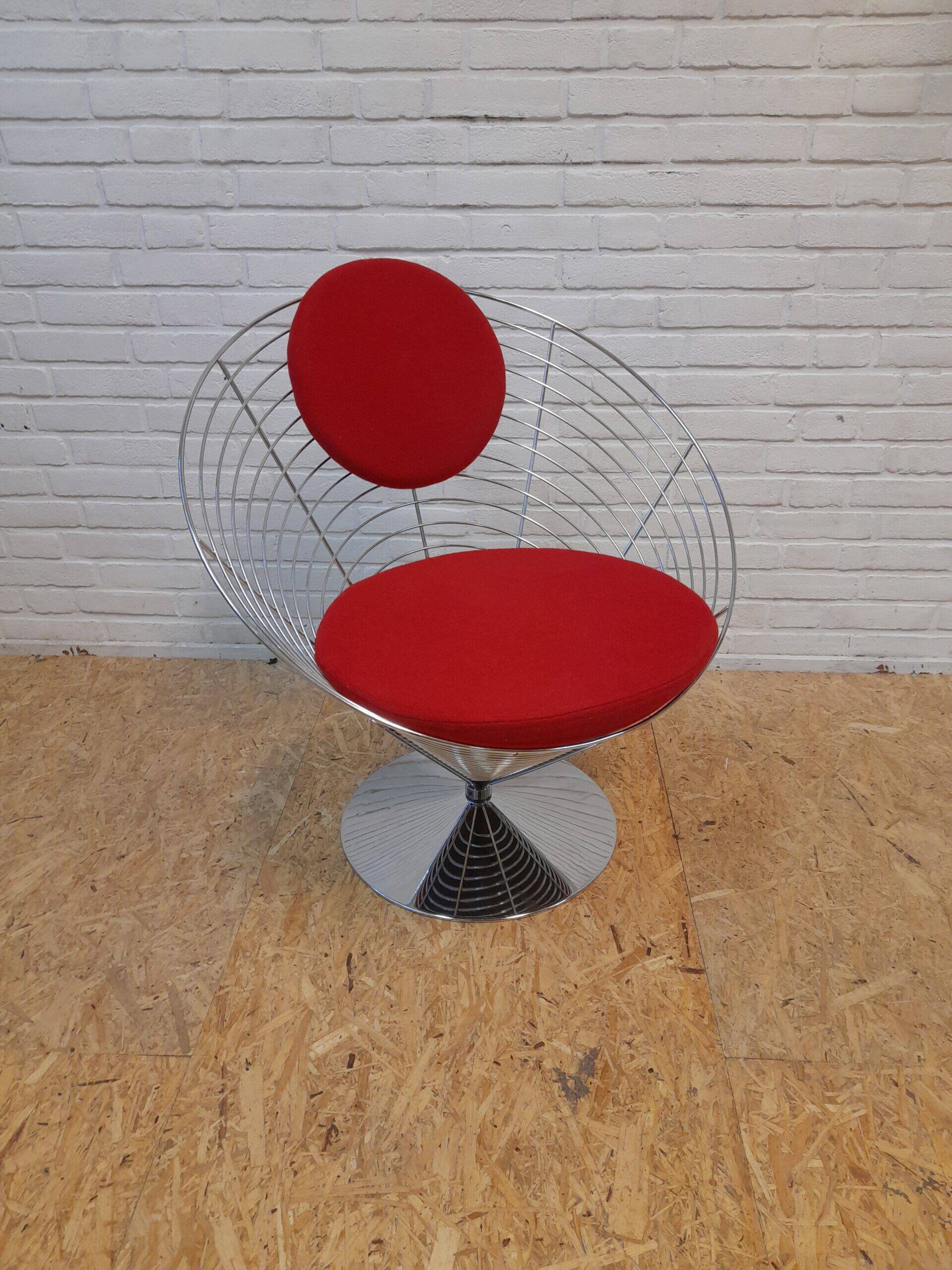 Wire Cone Chair Verner Panton