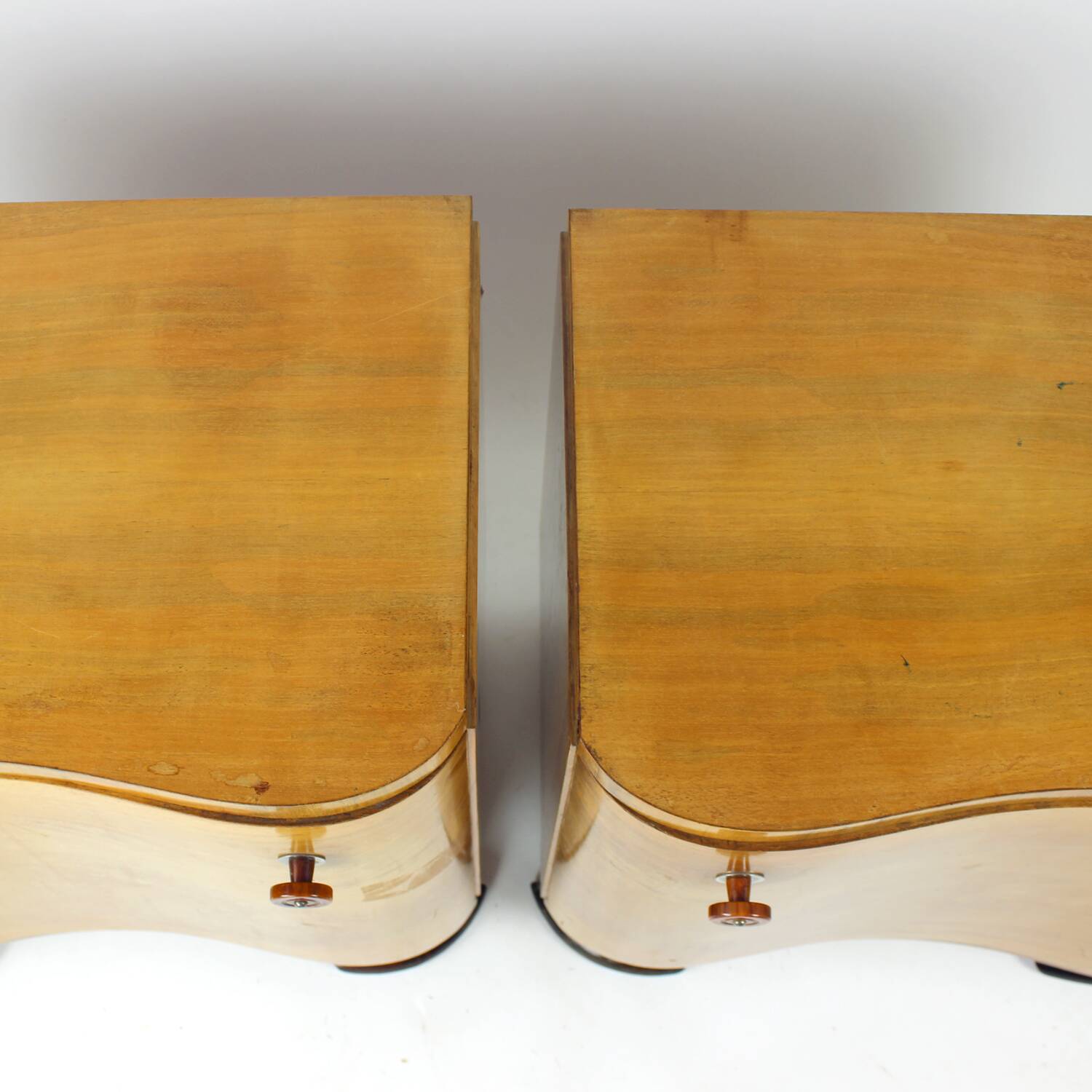 Tables de chevet Art Déco de Jindřich Halabala pour UP Závody, 1930