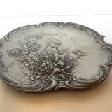 Empty pocket pewter art nouveau style