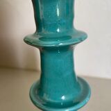 Ceramic candle holder in blue