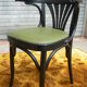 Pair of armchairs type bistro skai