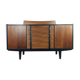 Enfilade in Walnut design Raymond Halas, Polish Vintage 1960s