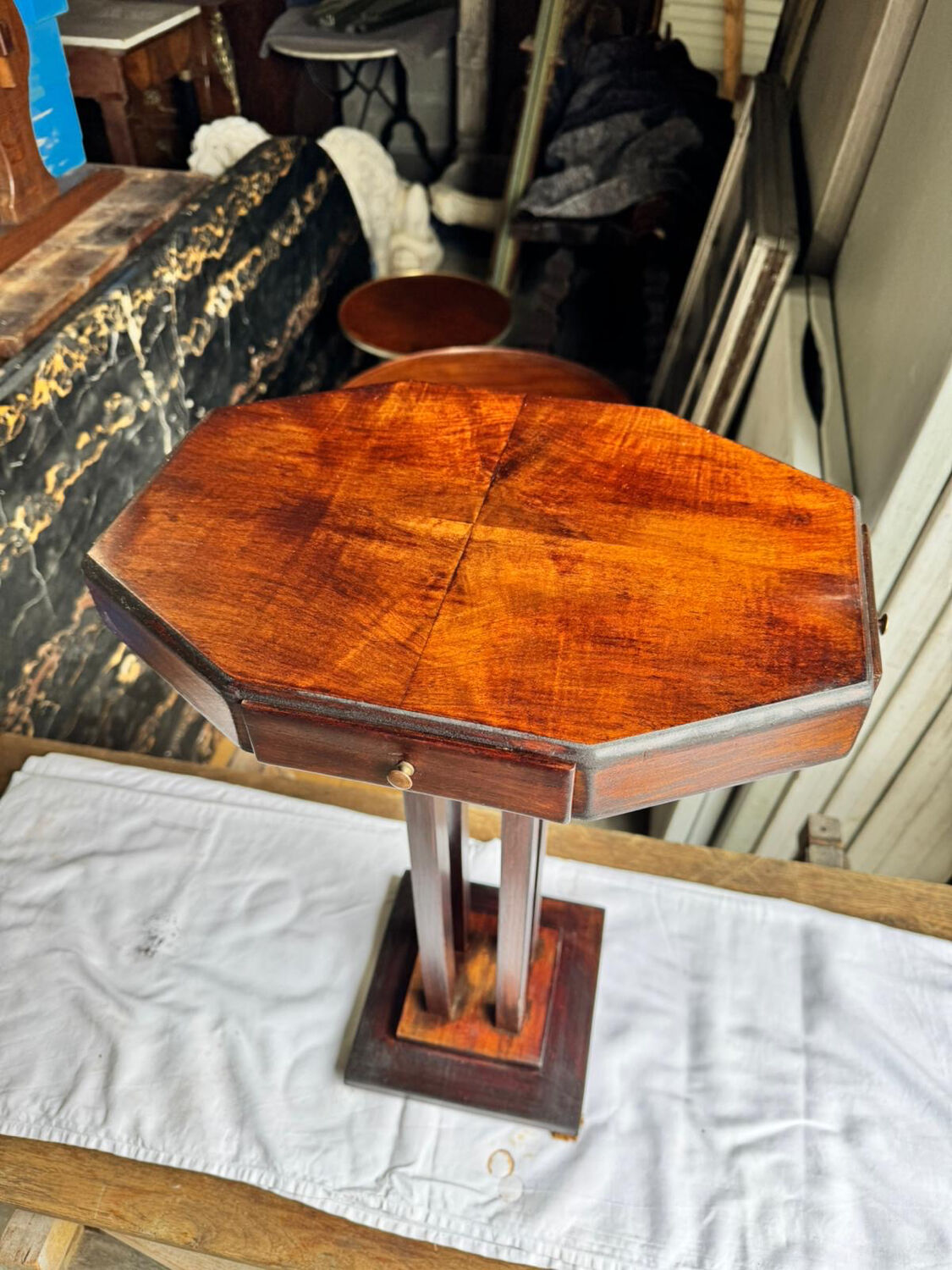 Smoking table / Art Deco side table, 1930s