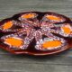 Vallauris tabletop serving dish in Vintage Vintage glazed ceramic 70s