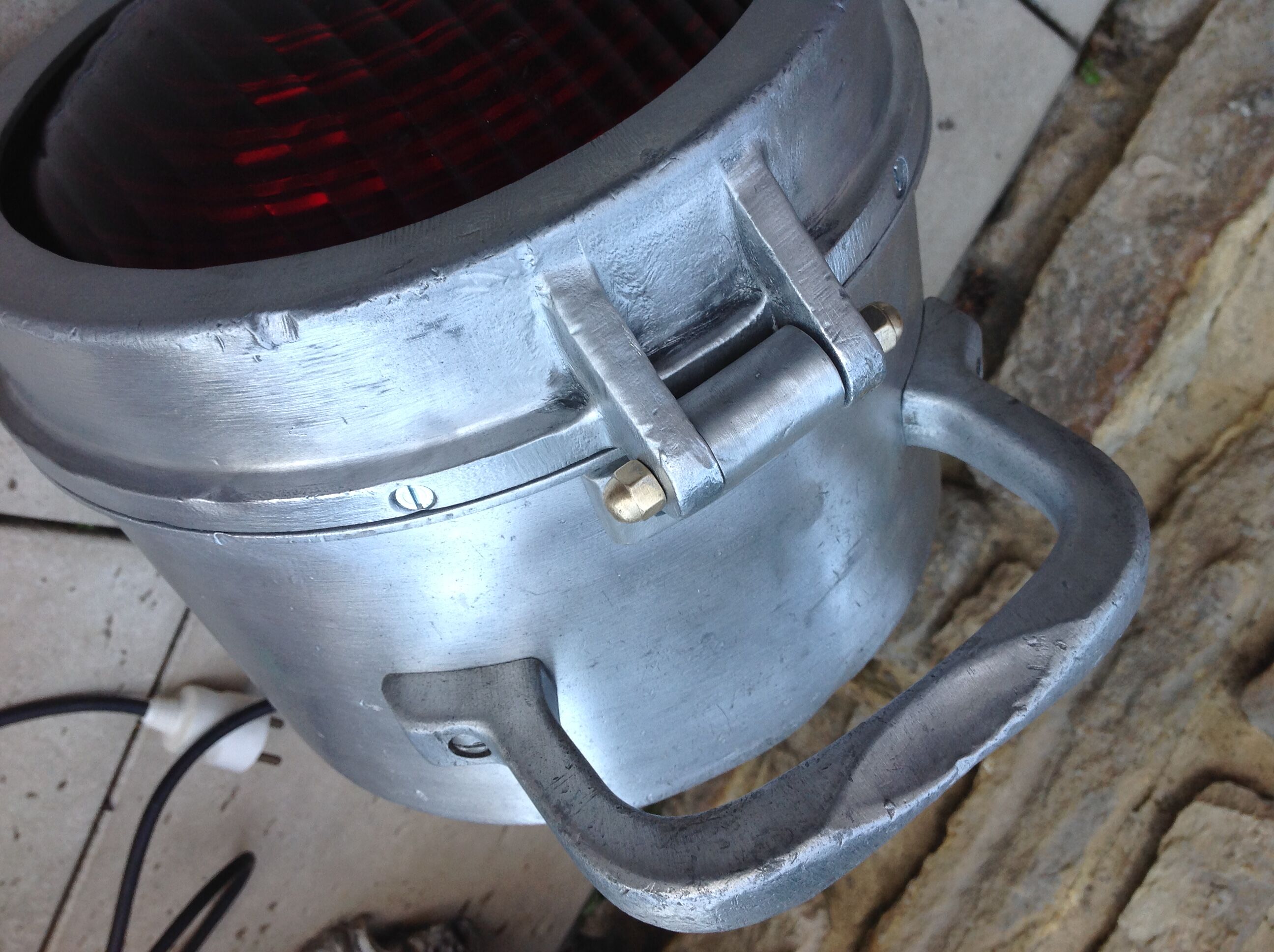 Former SNCF lantern - vintage 70s