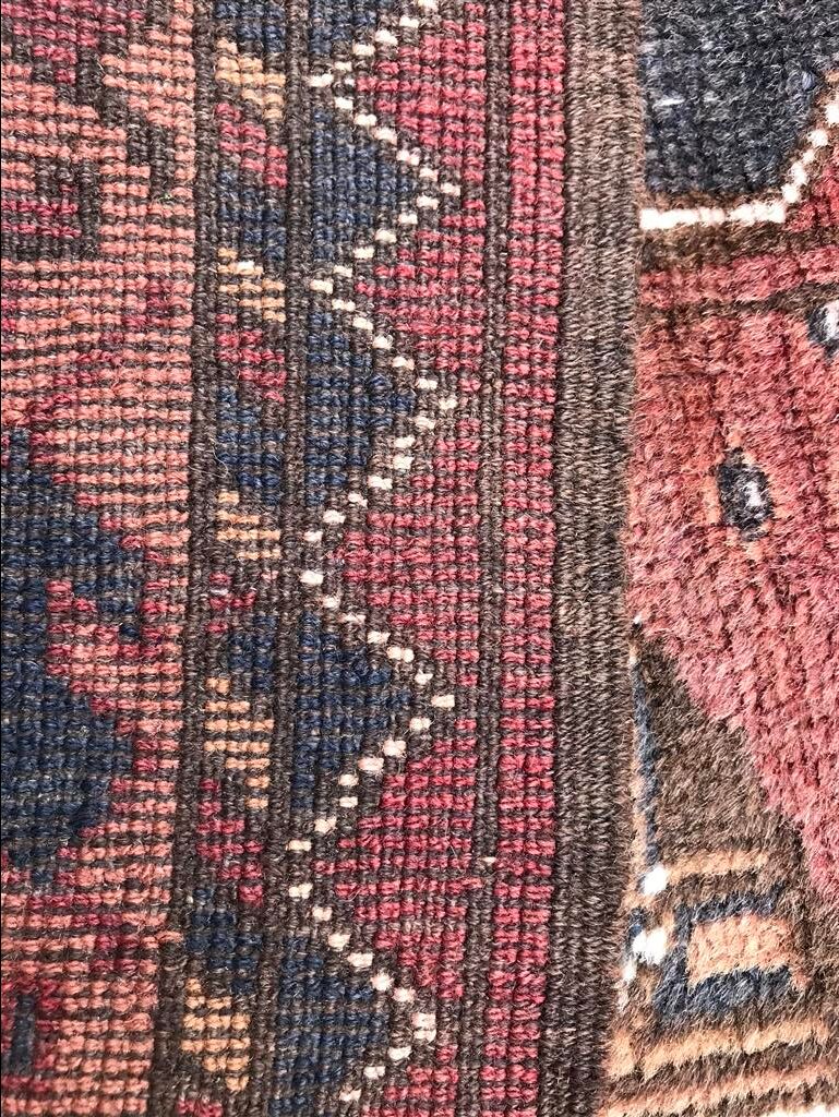 Afghan Turkmen rug handmade 115x136cm