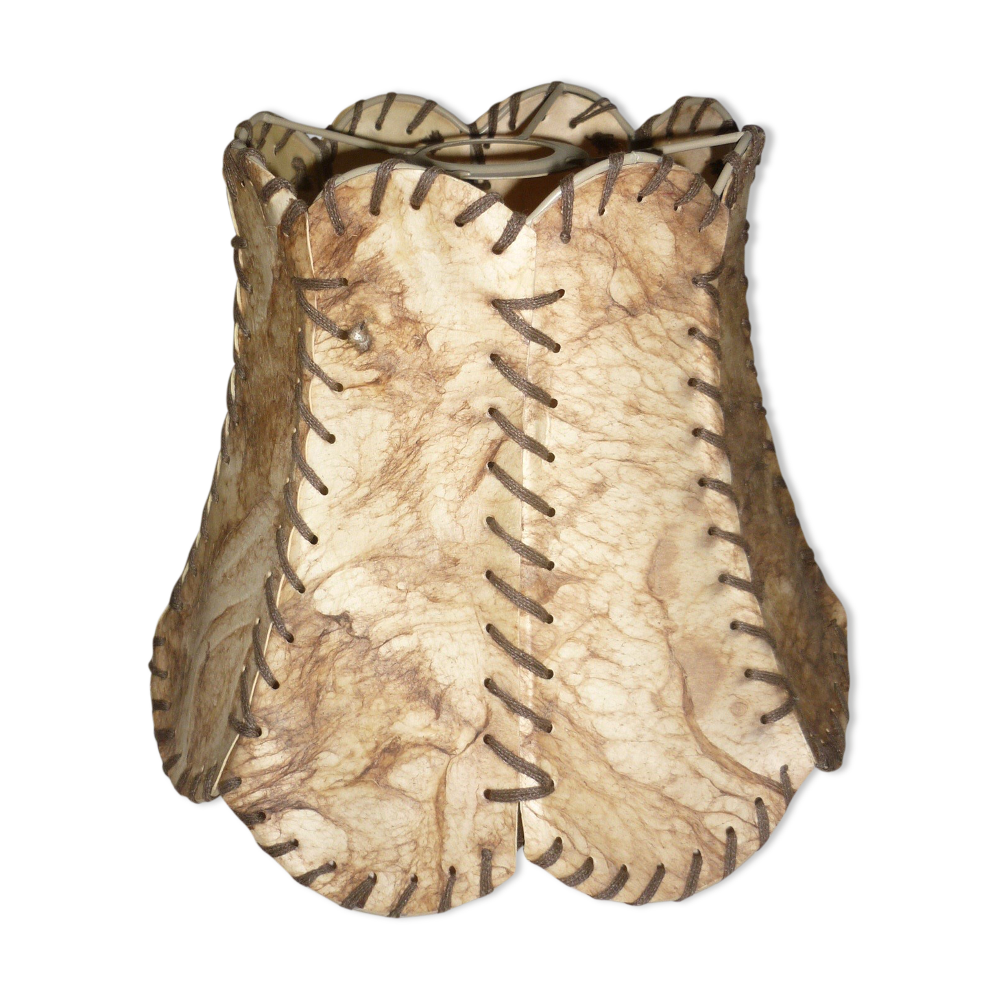 Goat skin lampshade