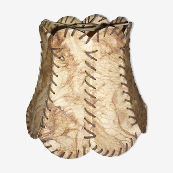 Goat skin lampshade