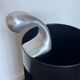 Modernist Italian Metal and Black Abs Umbrella Stand Model Golf by Magis