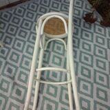 3 high bar cane chairs