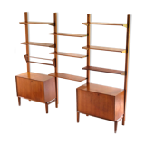 Mid-Century Danish Modern Teak Wall Unit System, 1970's