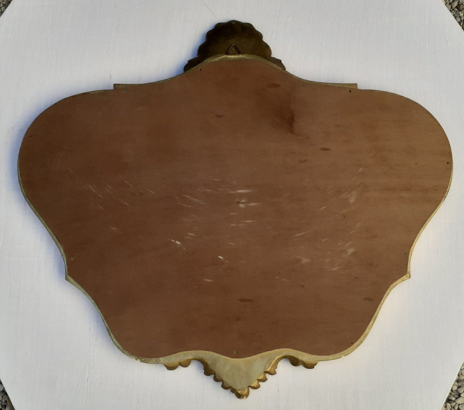 Resin mirror 76 x 69 cm