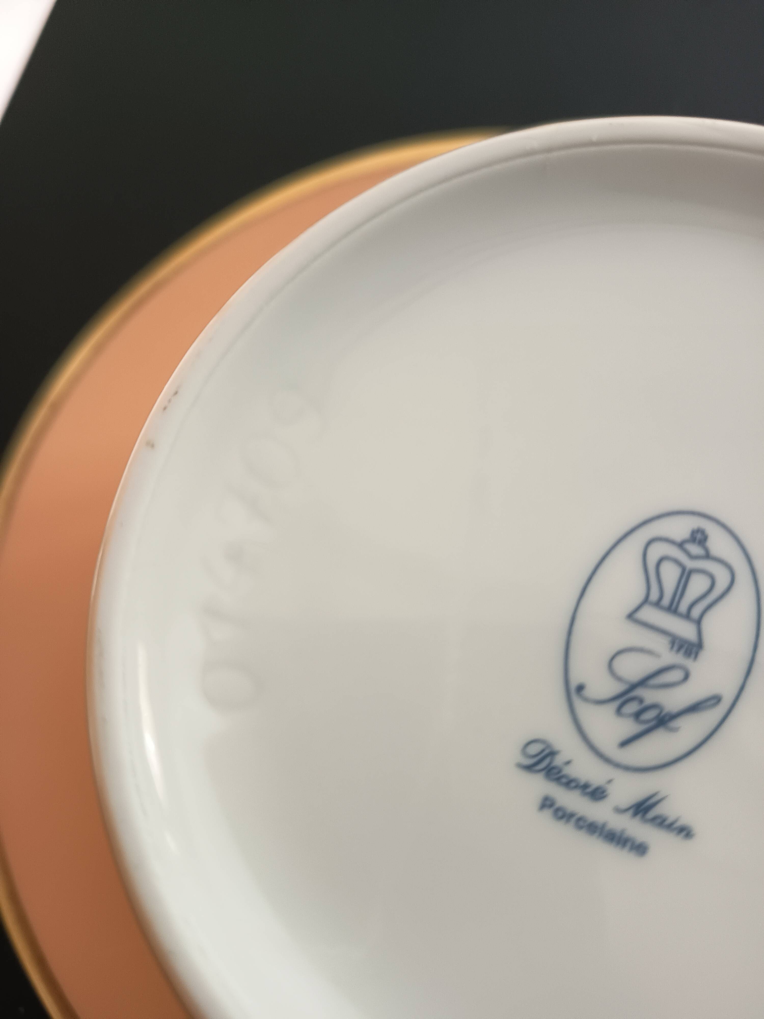 2 cups with saucer Scof