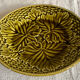 4 plates barbotine Gien