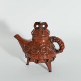 Vintage Playful Teapot with Crab-like Features by Allan Hellman Sweden 1982