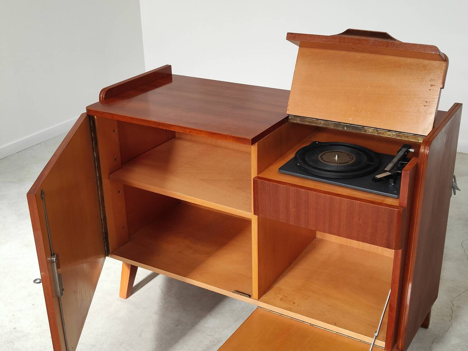 Low sideboard by Frantisek Jirak for Tatra Nabytok 1959