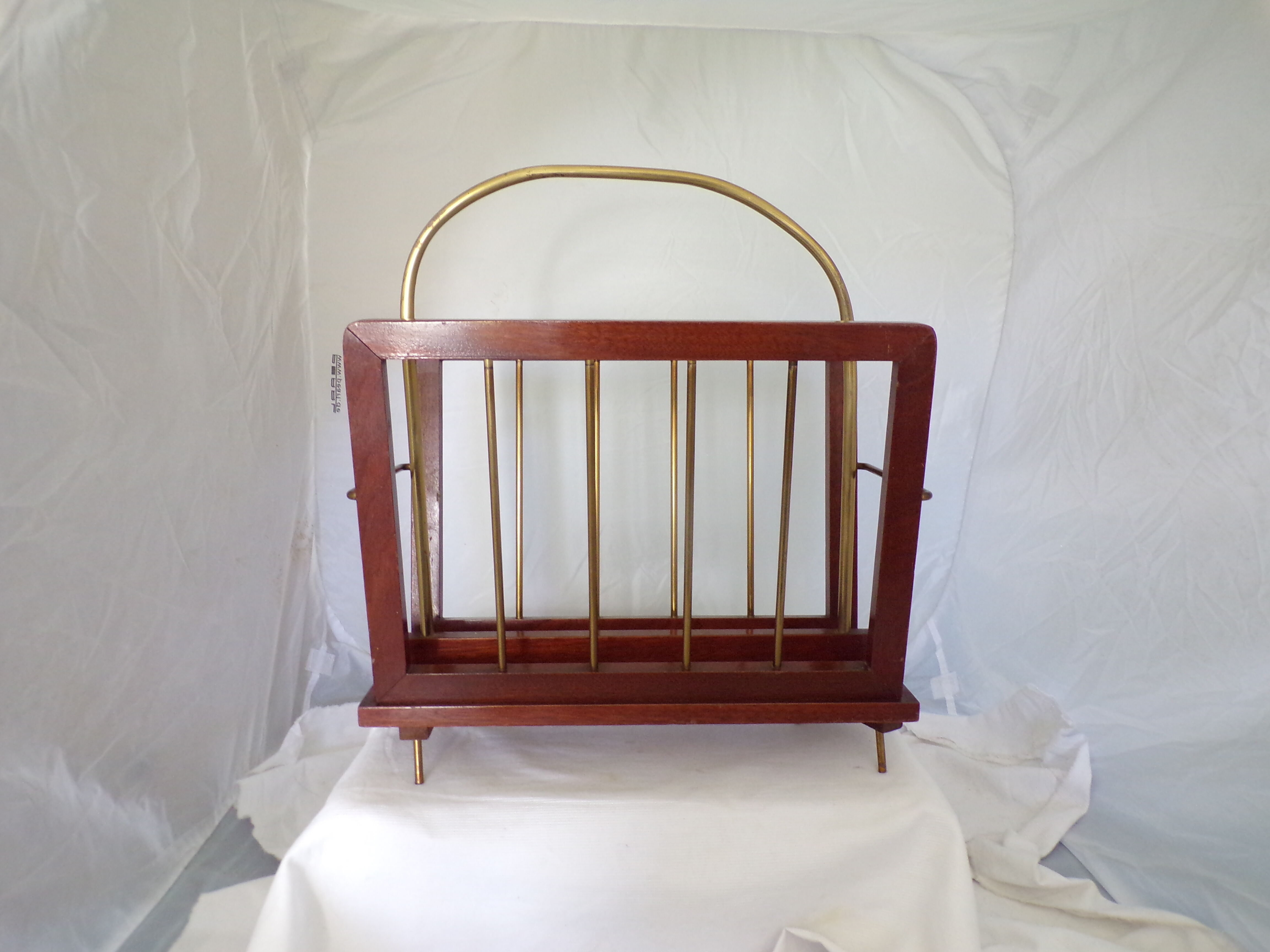 Review of brass and wood door