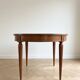 Extendable table in cherry wood Louis XVI - Roche Bobois