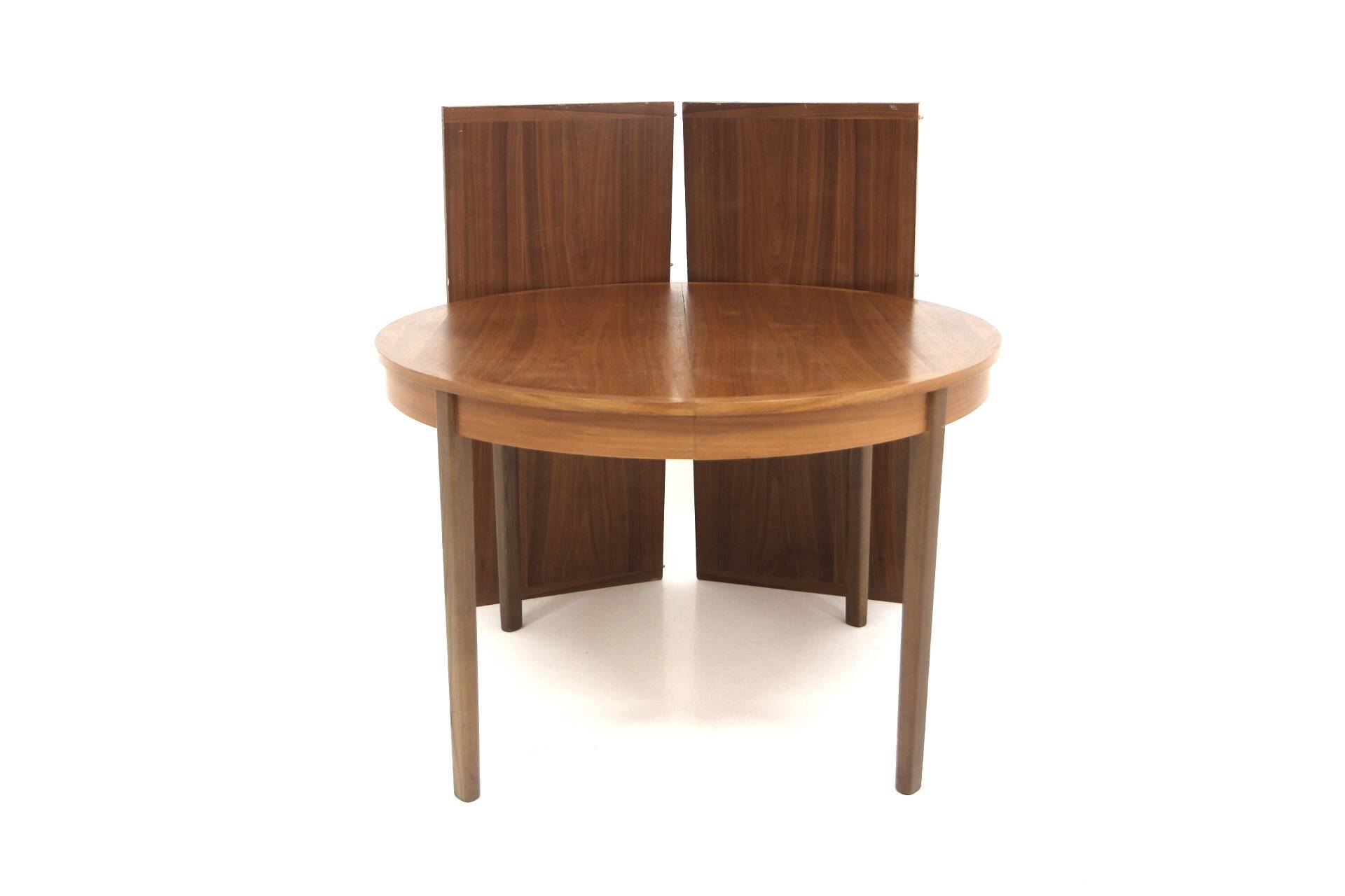 Dining table in walnut, Sweden, 1960