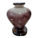 Blown glass round vase, signed Jean-Claude Novaro.