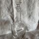 Antique engraved crystal carafe – floral decoration – matching Saint-Louis