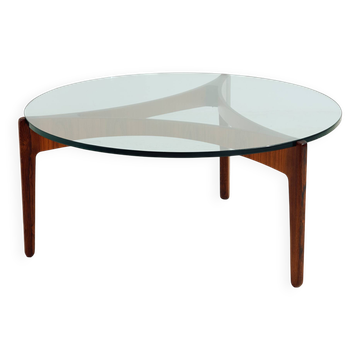 Rosewood coffee table by Sven Ellekaer for Christian Linneberg