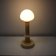 Mid-century  all glass table lamp designed by Ivan Jakeš, 1970's.