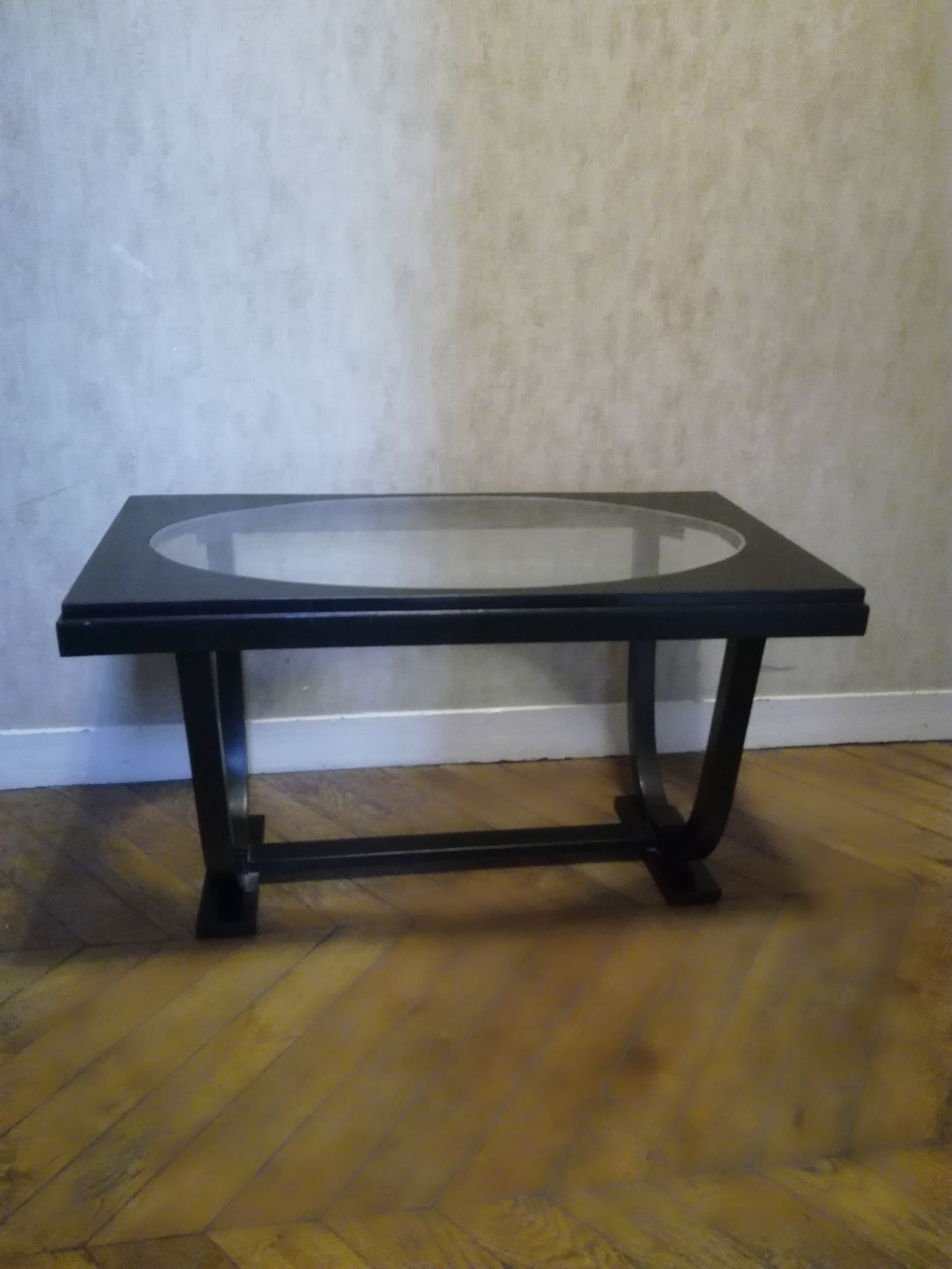 Table low art deco style