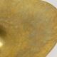 Philippe Hiquily. Hammered and gilded bronze bowl. Signed. 1980s.